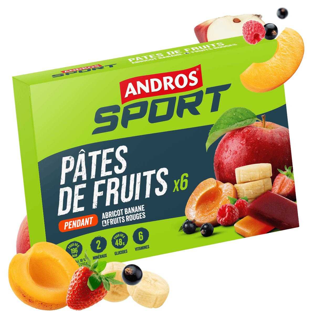 Pâtes de fruits assortiment 6x30g