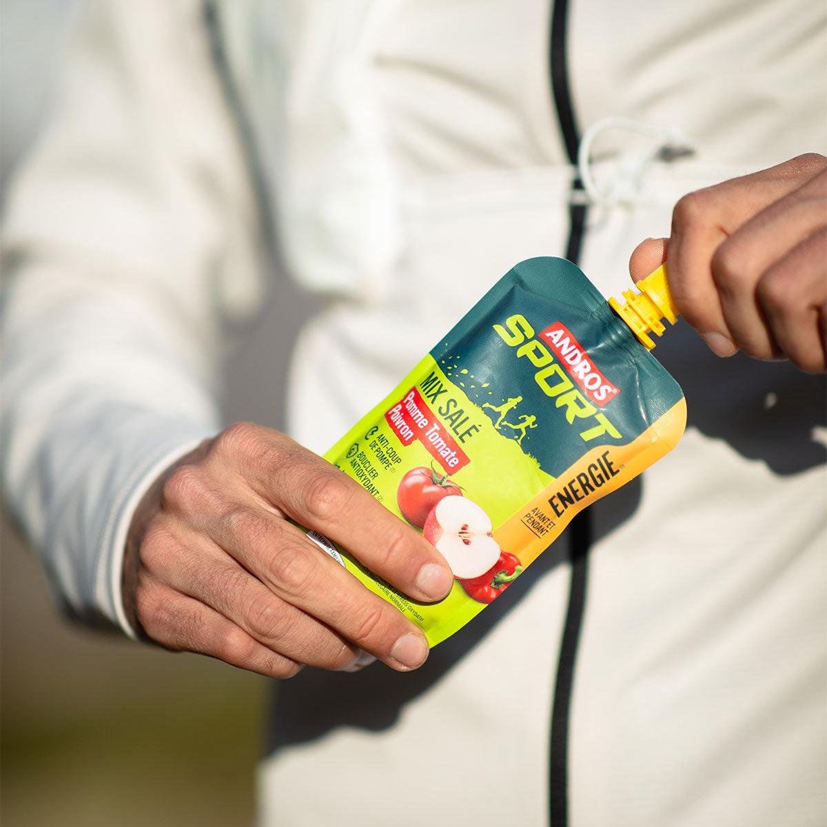 Gourde Mix Salé Pomme Tomate Poivron 120g