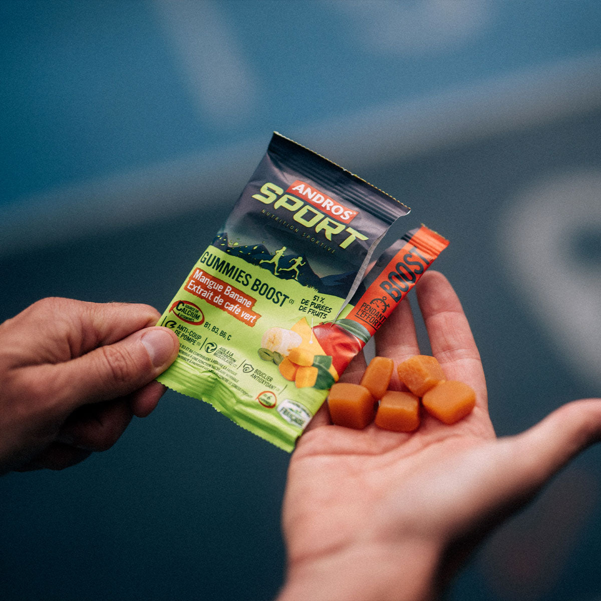 Gummies Boost Mangue Banane et Extrait de Guarana 30g