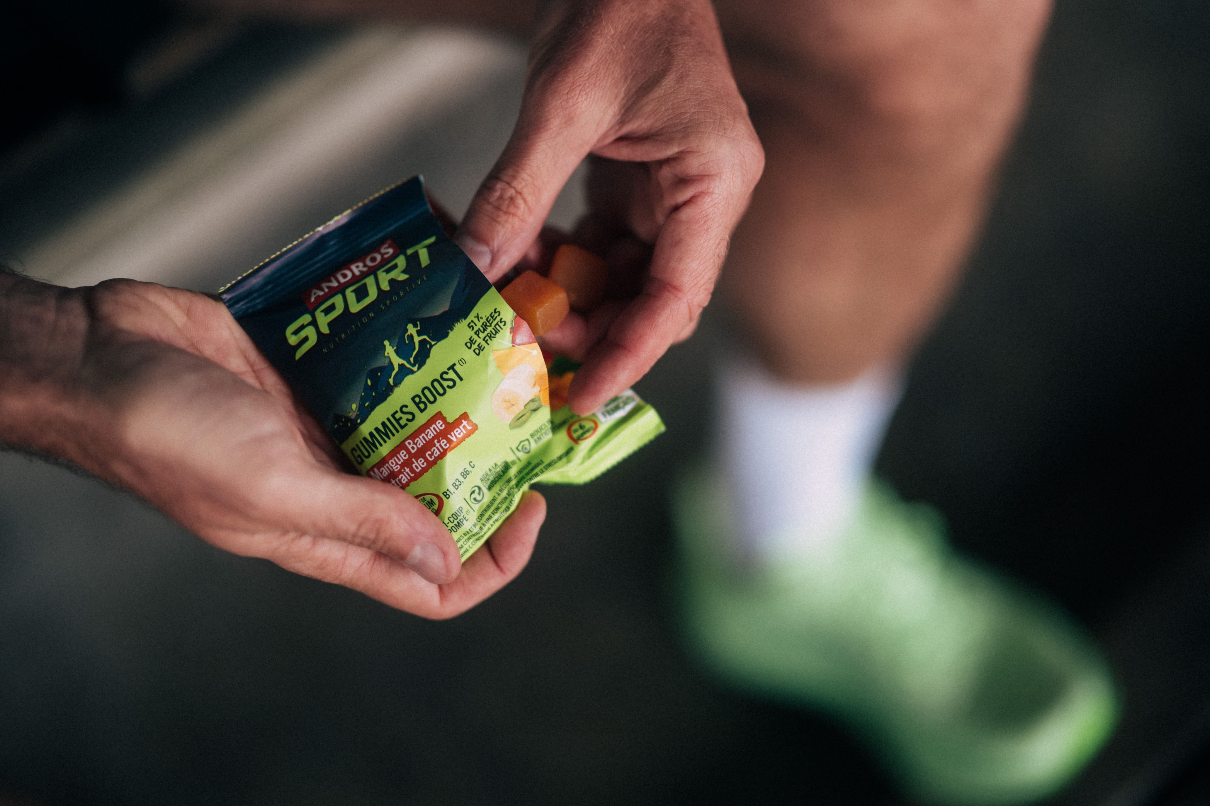 Les gummies énergie Andros Sport : le plaisir du goût pendant l'effort