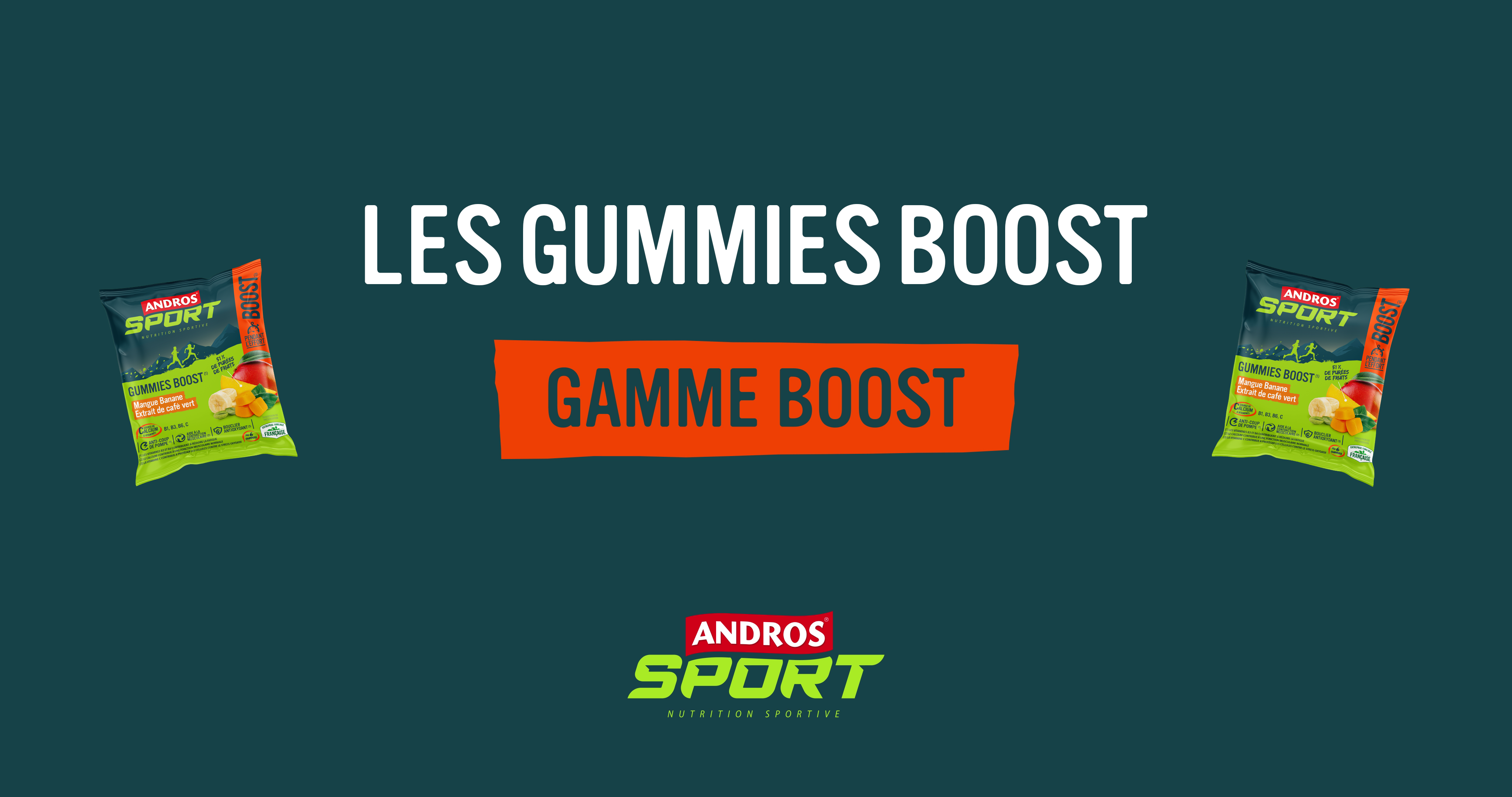 Des gummies, un coup de boost pendant l'effort