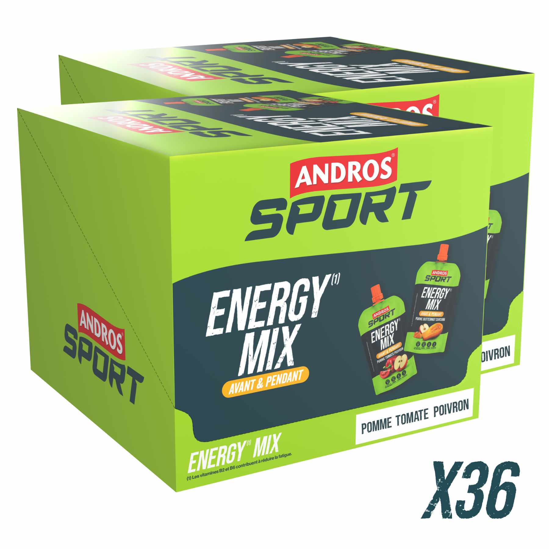 Gourde Energy Mix Pomme Tomate Poivron 120g