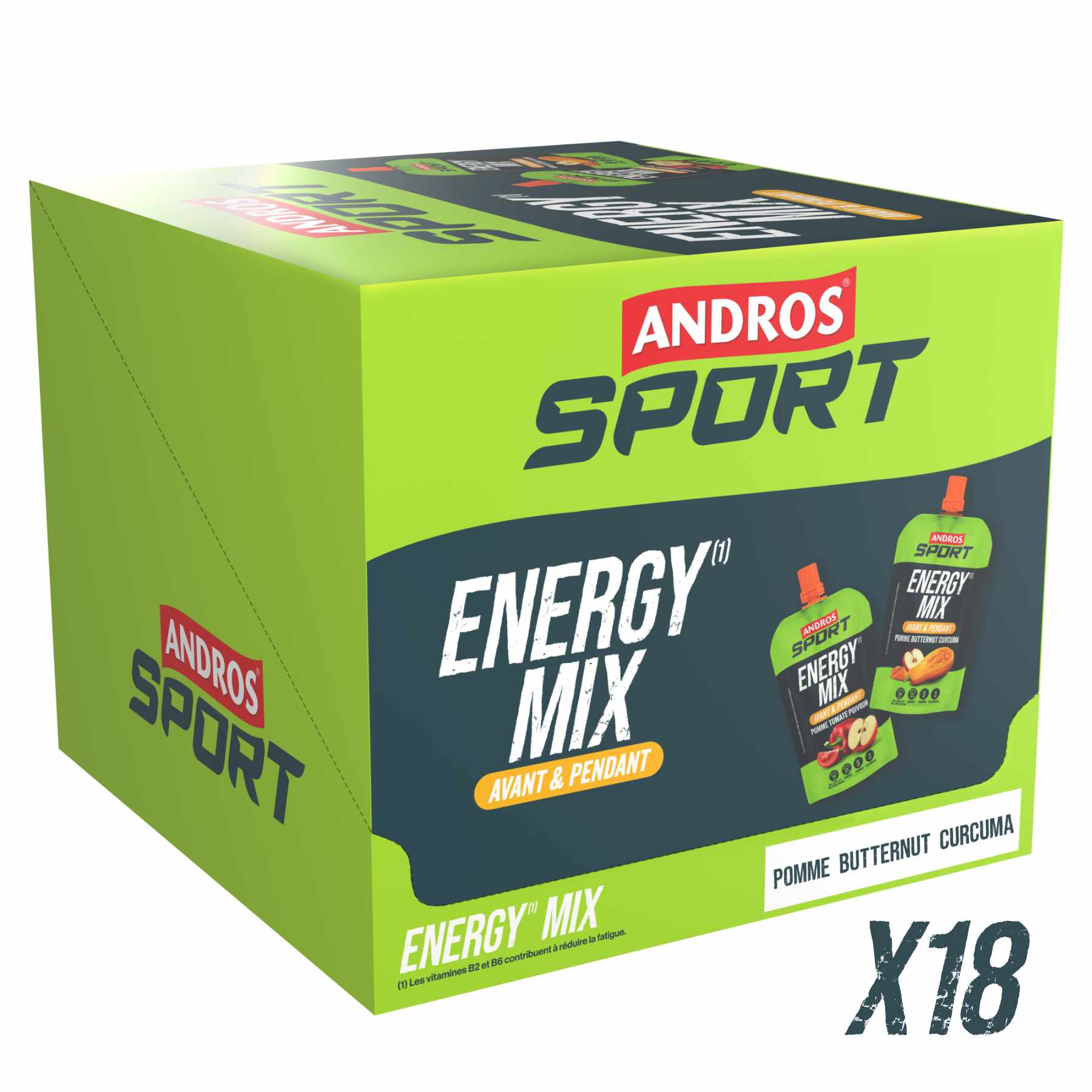 Gourde Energy Mix Pomme Butternut Curcuma 120g