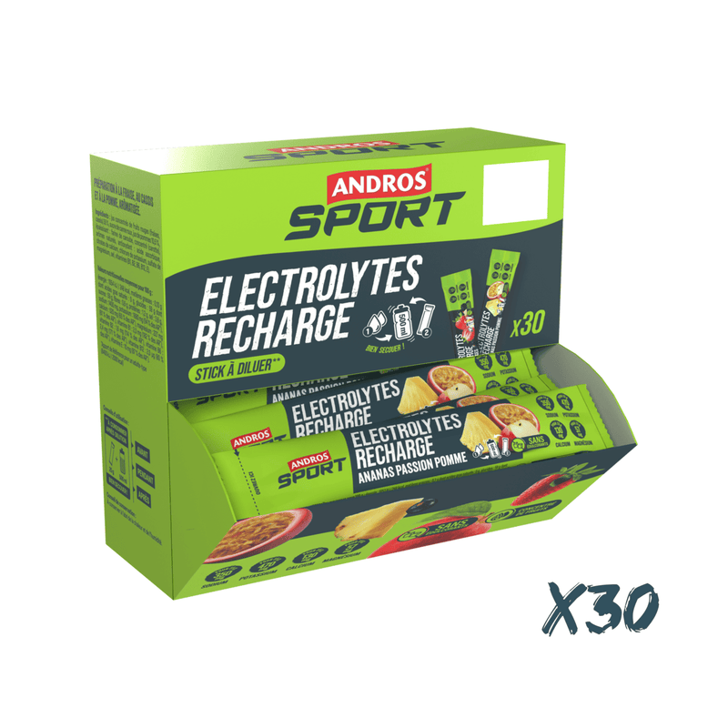 Stick Electrolytes Recharge Ananas Passion Pomme 25g