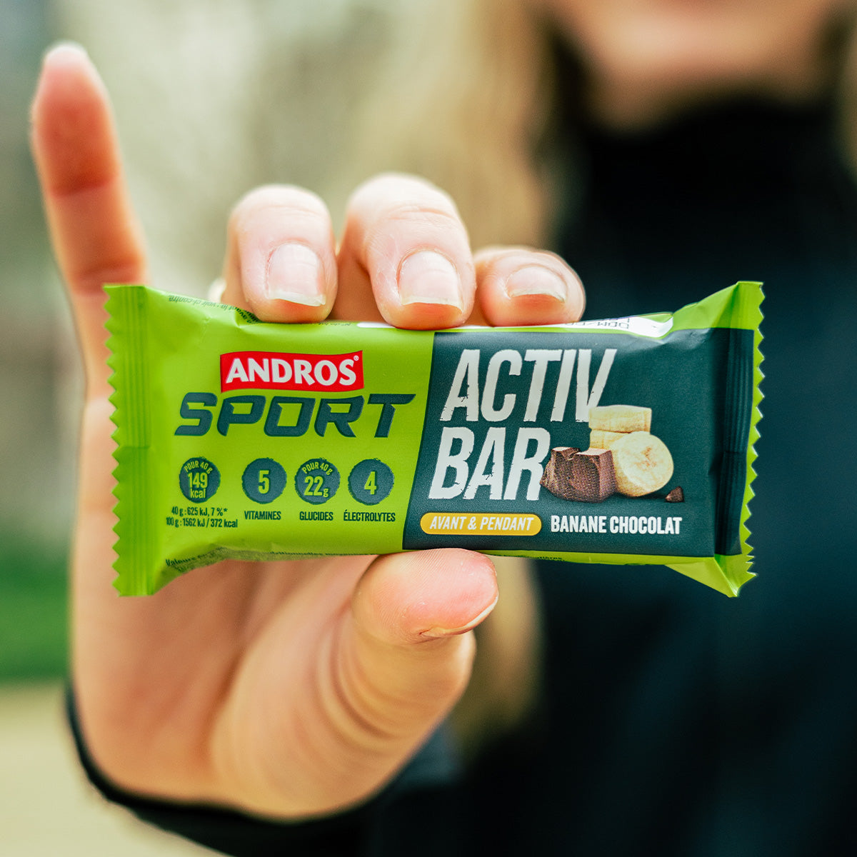 Barre Activ Bar Banane Chocolat 40g