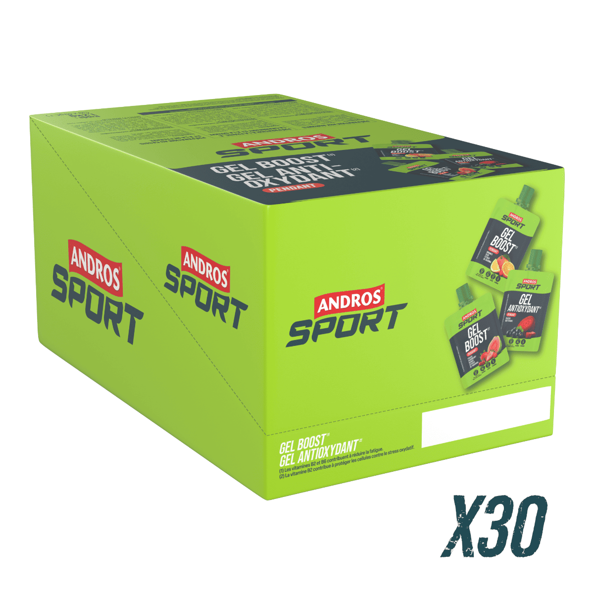 Gel Boost Agrumes Yuzu et Extrait de Guarana 40g